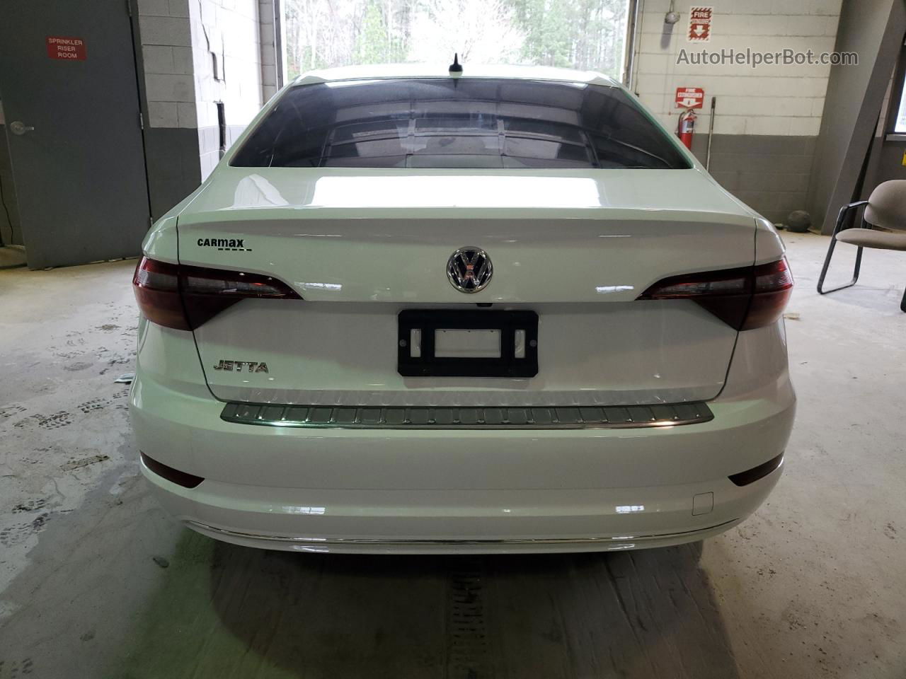 2019 Volkswagen Jetta S White vin: 3VWC57BU5KM202899