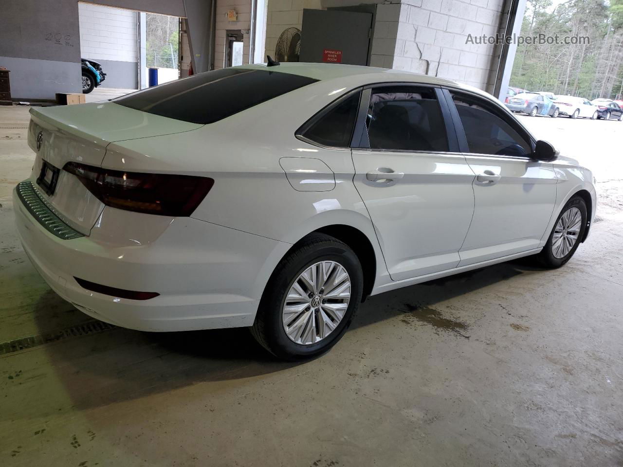 2019 Volkswagen Jetta S White vin: 3VWC57BU5KM202899