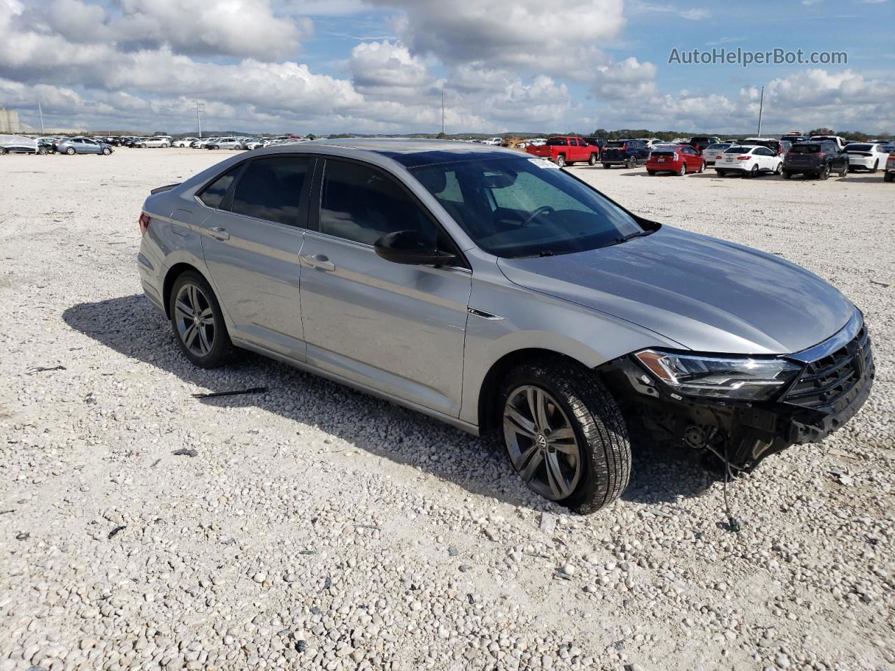 2019 Volkswagen Jetta S Silver vin: 3VWC57BU5KM221291