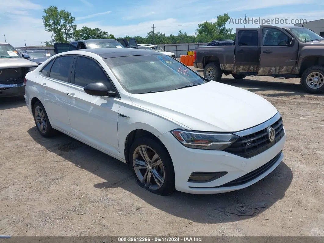 2019 Volkswagen Jetta 1.4t R-line/1.4t S/1.4t Se White vin: 3VWC57BU6KM028275