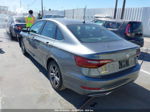 2019 Volkswagen Jetta 1.4t R-line/1.4t S/1.4t Se Gray vin: 3VWC57BU6KM040703