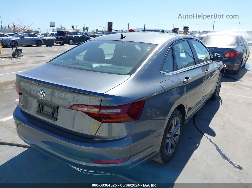 2019 Volkswagen Jetta 1.4t R-line/1.4t S/1.4t Se Gray vin: 3VWC57BU6KM040703