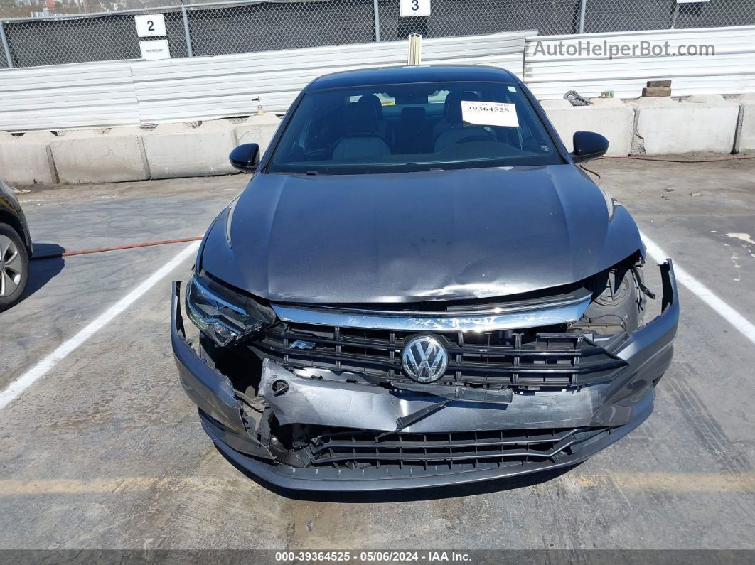 2019 Volkswagen Jetta 1.4t R-line/1.4t S/1.4t Se Gray vin: 3VWC57BU6KM040703