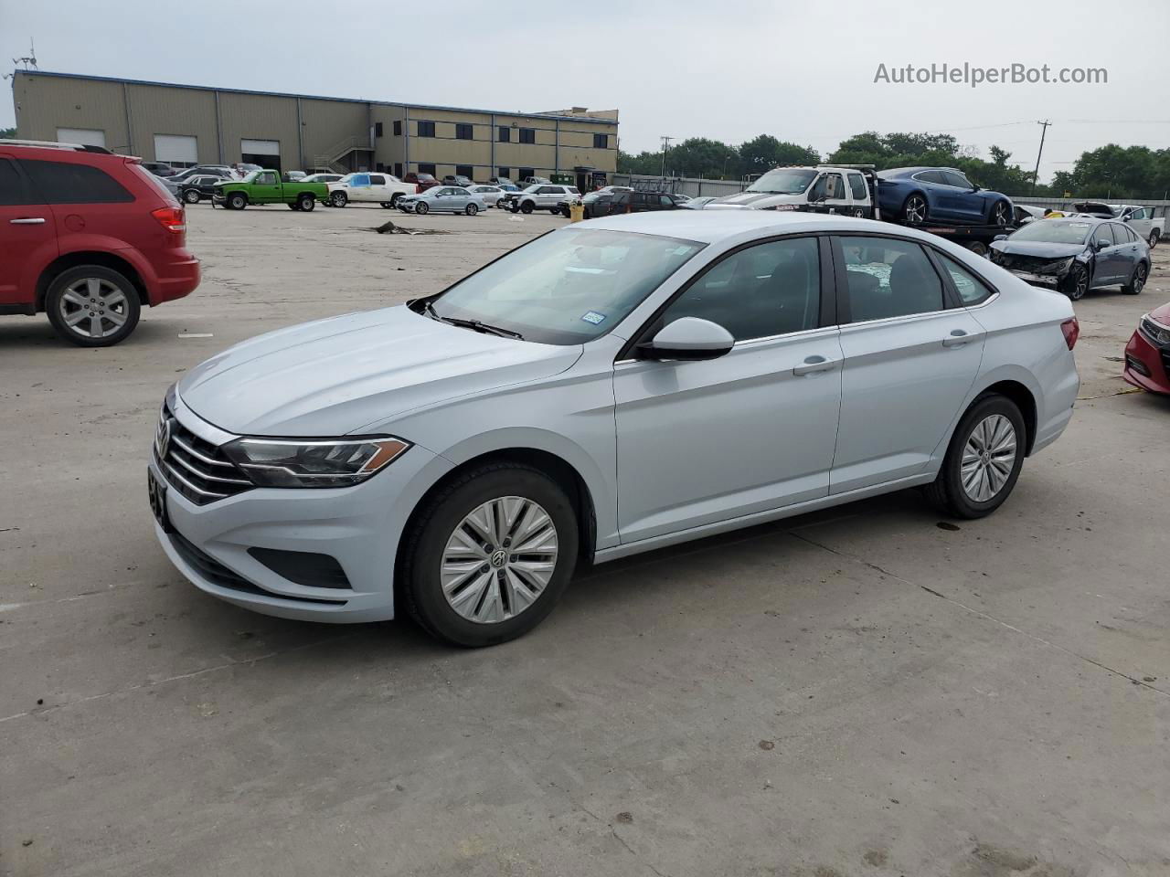 2019 Volkswagen Jetta S Silver vin: 3VWC57BU6KM067318