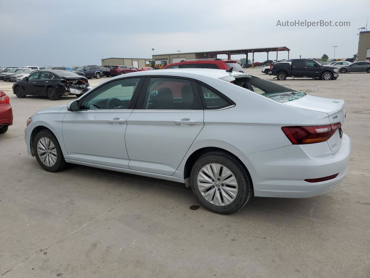 2019 Volkswagen Jetta S Silver vin: 3VWC57BU6KM067318