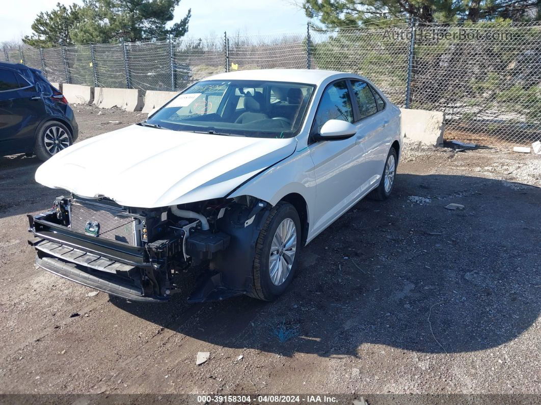 2019 Volkswagen Jetta 1.4t R-line/1.4t S/1.4t Se White vin: 3VWC57BU6KM072678