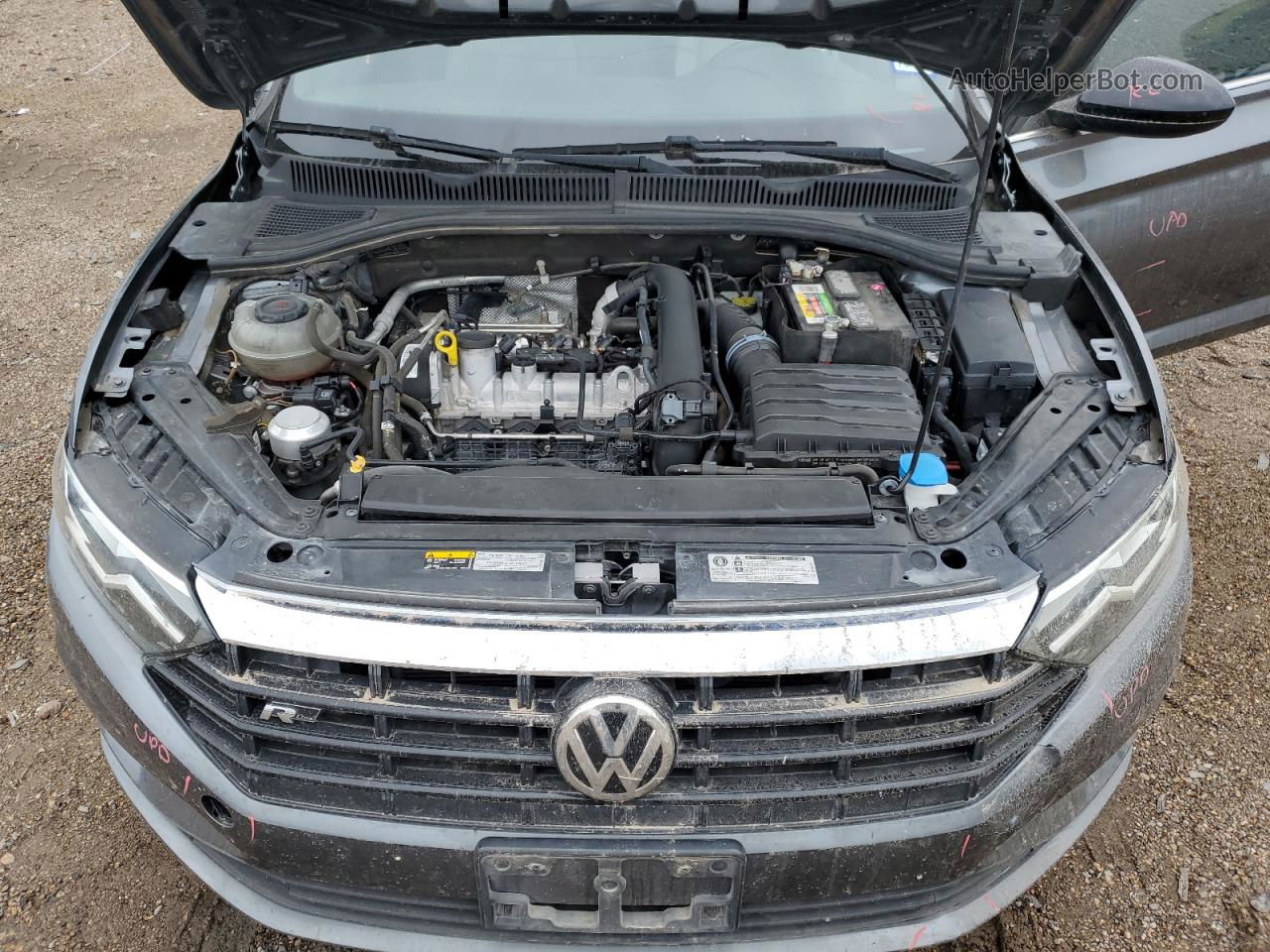 2019 Volkswagen Jetta S Серый vin: 3VWC57BU6KM078030