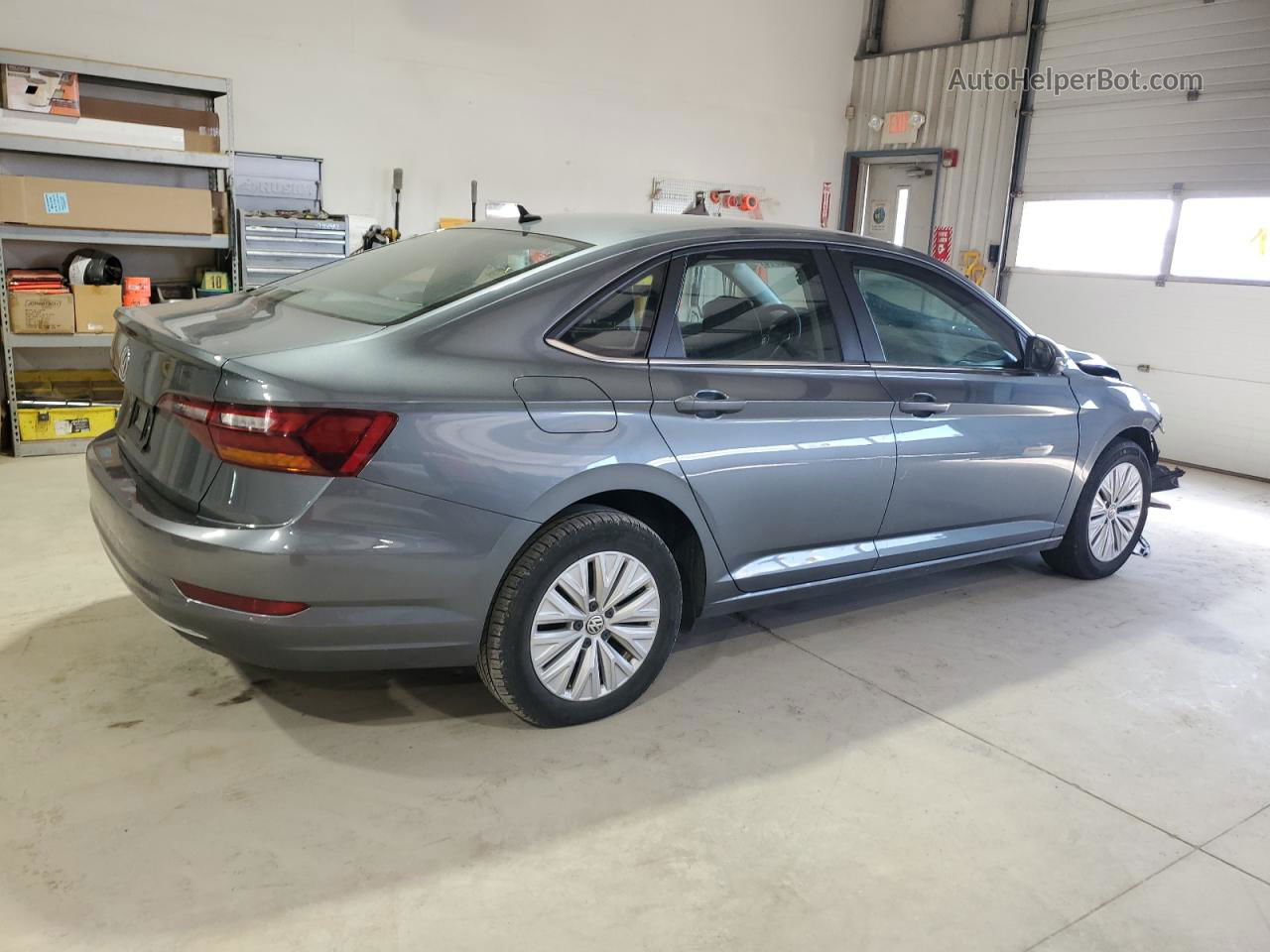 2019 Volkswagen Jetta S Charcoal vin: 3VWC57BU6KM091490