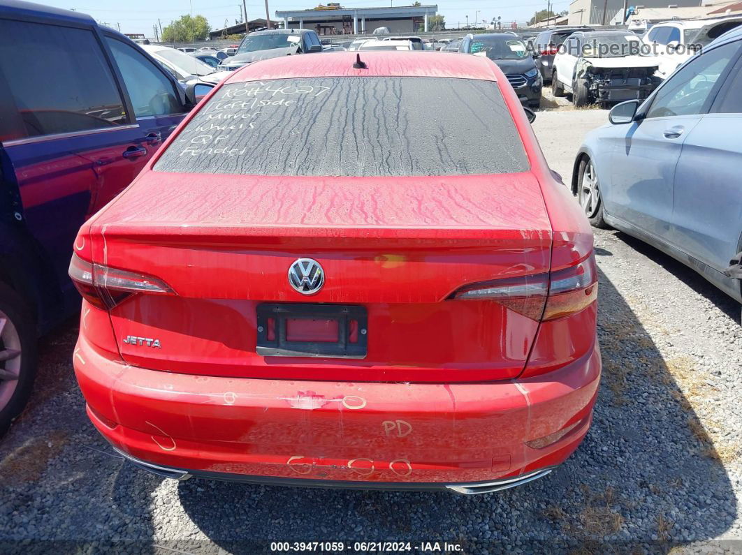 2019 Volkswagen Jetta 1.4t R-line/1.4t S/1.4t Se Red vin: 3VWC57BU6KM101855