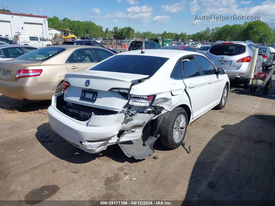 2019 Volkswagen Jetta 1.4t R-line/1.4t S/1.4t Se White vin: 3VWC57BU6KM125315