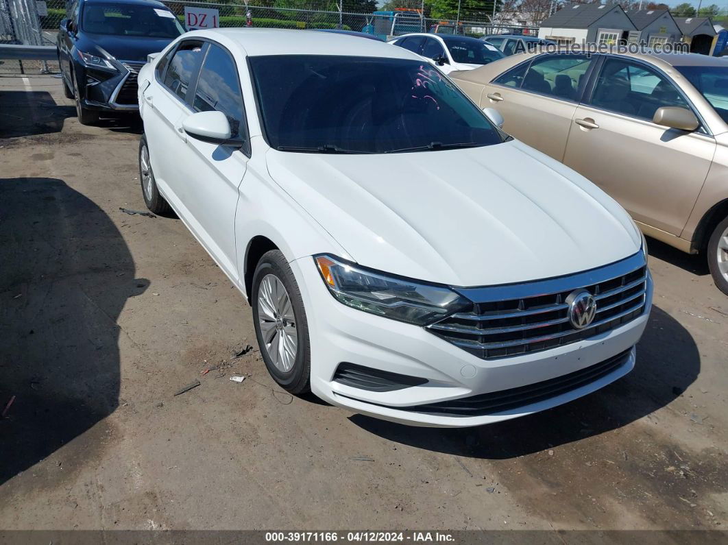 2019 Volkswagen Jetta 1.4t R-line/1.4t S/1.4t Se Белый vin: 3VWC57BU6KM125315