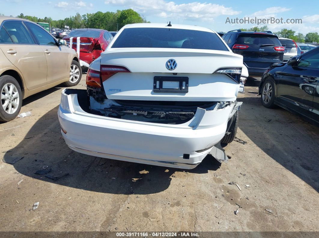 2019 Volkswagen Jetta 1.4t R-line/1.4t S/1.4t Se White vin: 3VWC57BU6KM125315