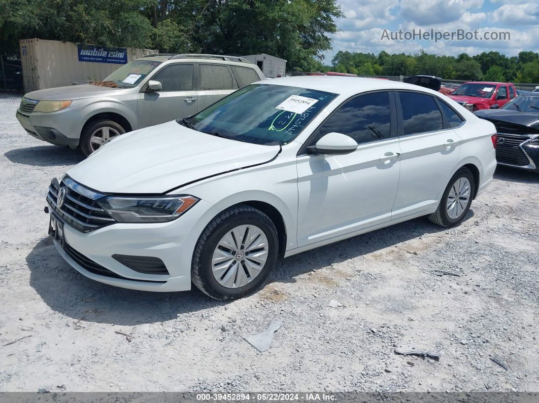 2019 Volkswagen Jetta 1.4t R-line/1.4t S/1.4t Se Белый vin: 3VWC57BU6KM143166