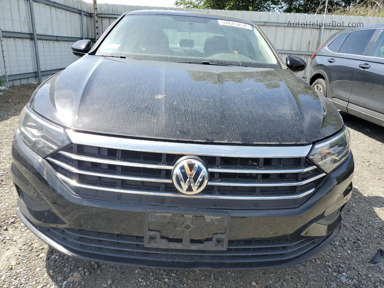 2019 Volkswagen Jetta S Black vin: 3VWC57BU6KM211661