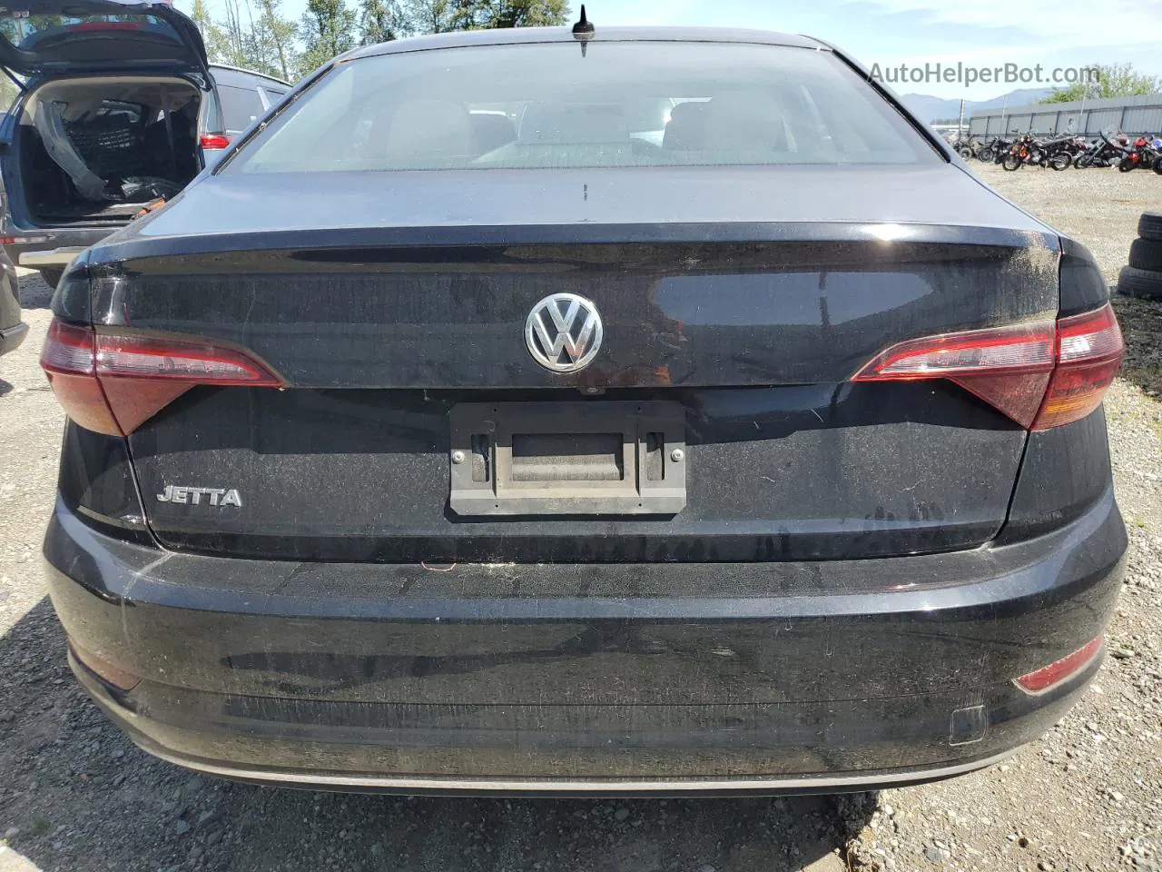 2019 Volkswagen Jetta S Black vin: 3VWC57BU6KM211661