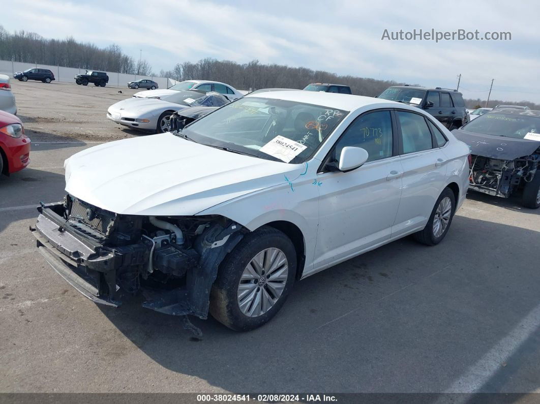 2019 Volkswagen Jetta 1.4t R-line/1.4t S/1.4t Se White vin: 3VWC57BU6KM276056