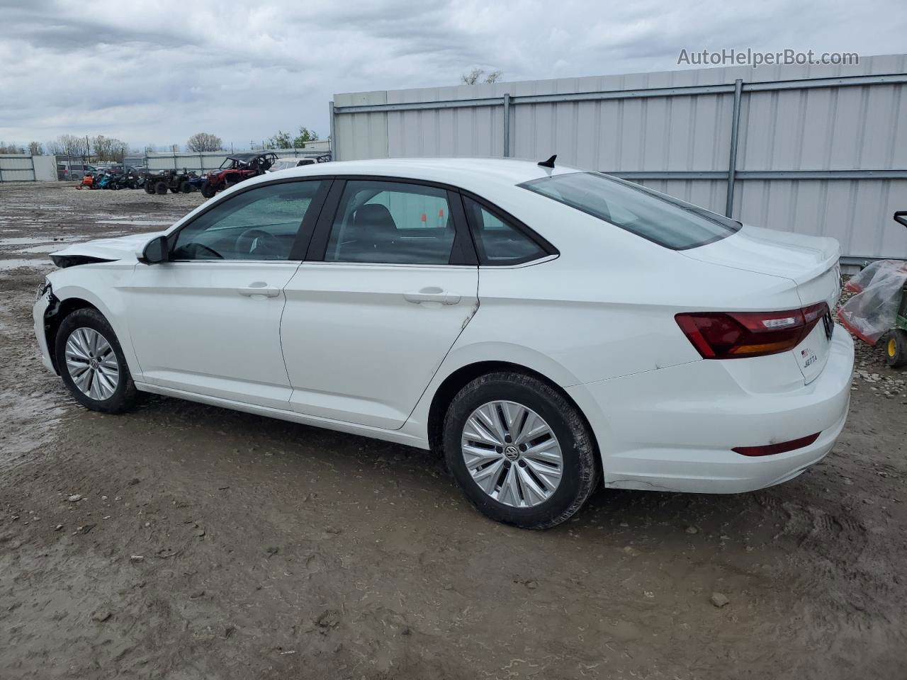 2019 Volkswagen Jetta S Белый vin: 3VWC57BU7KM005099