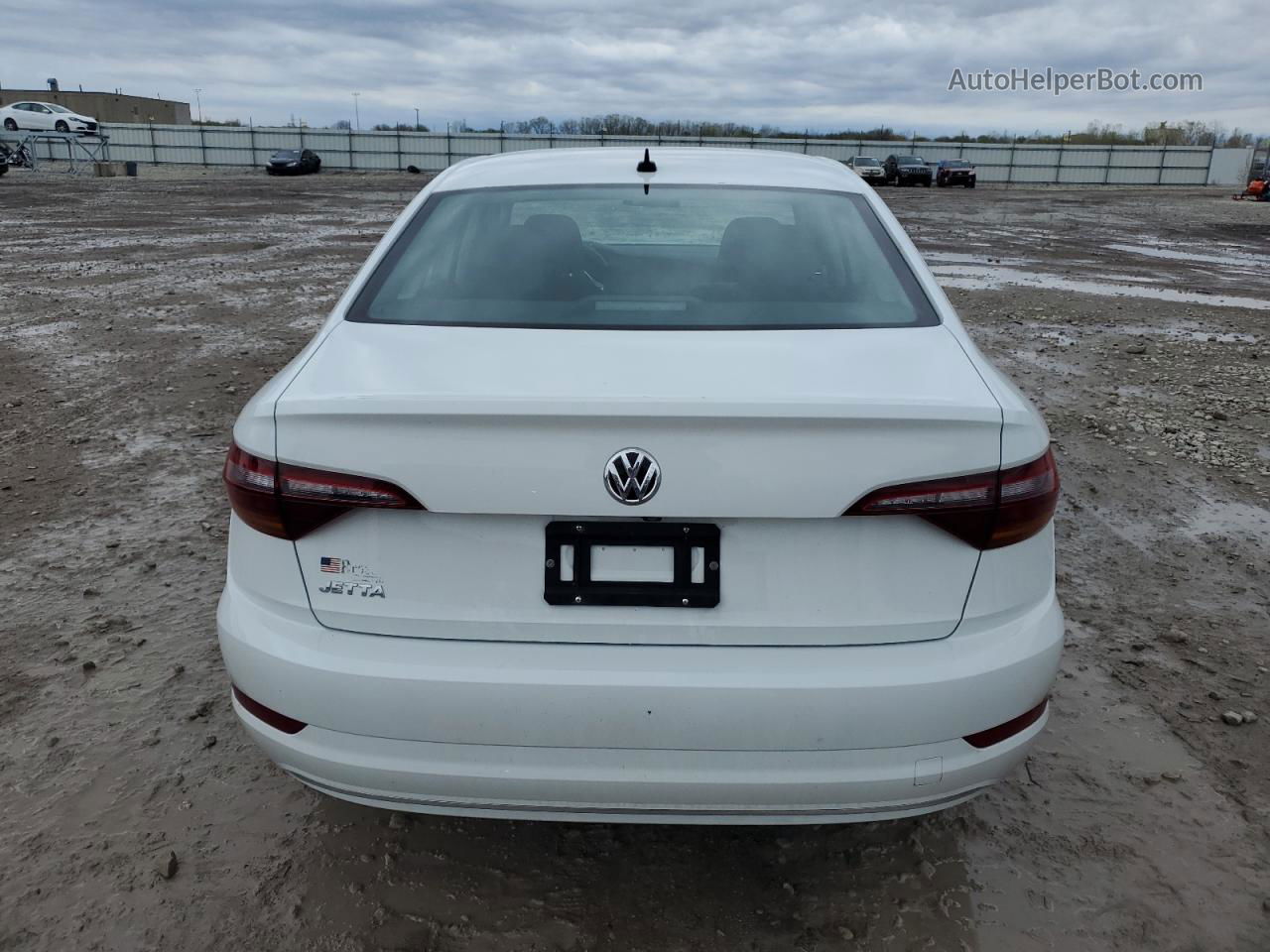 2019 Volkswagen Jetta S White vin: 3VWC57BU7KM005099