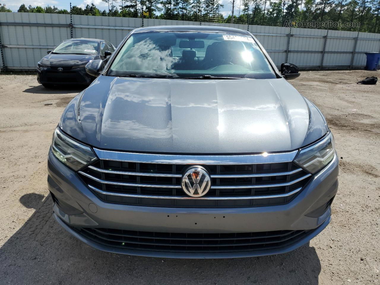 2019 Volkswagen Jetta S Gray vin: 3VWC57BU7KM006821