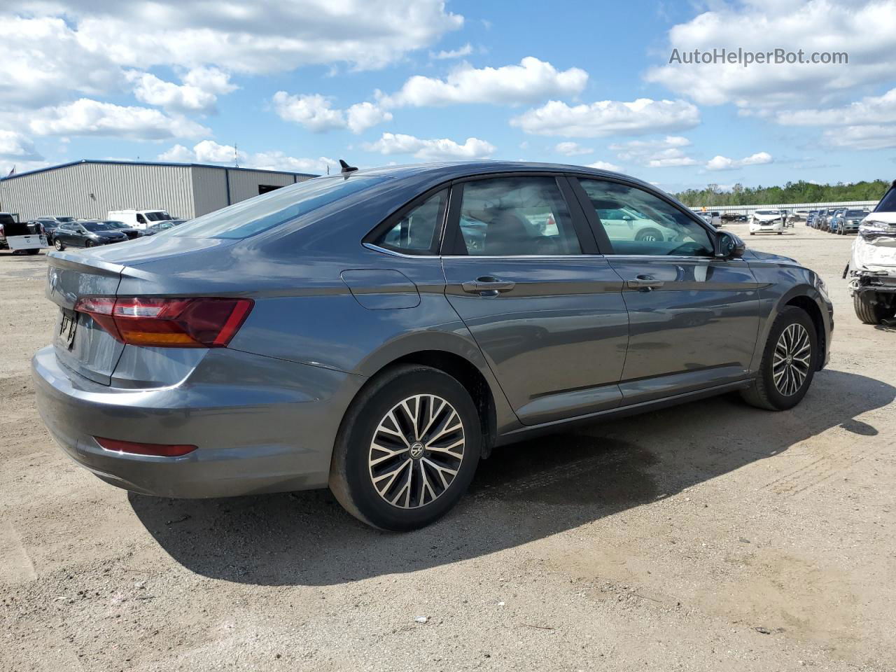 2019 Volkswagen Jetta S Gray vin: 3VWC57BU7KM006821