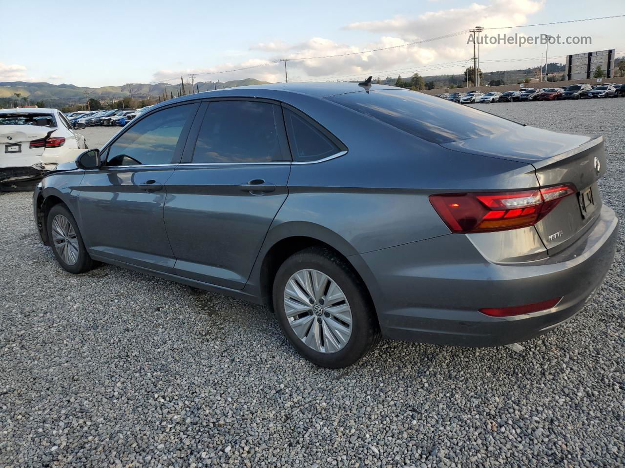 2019 Volkswagen Jetta S Gray vin: 3VWC57BU7KM023621