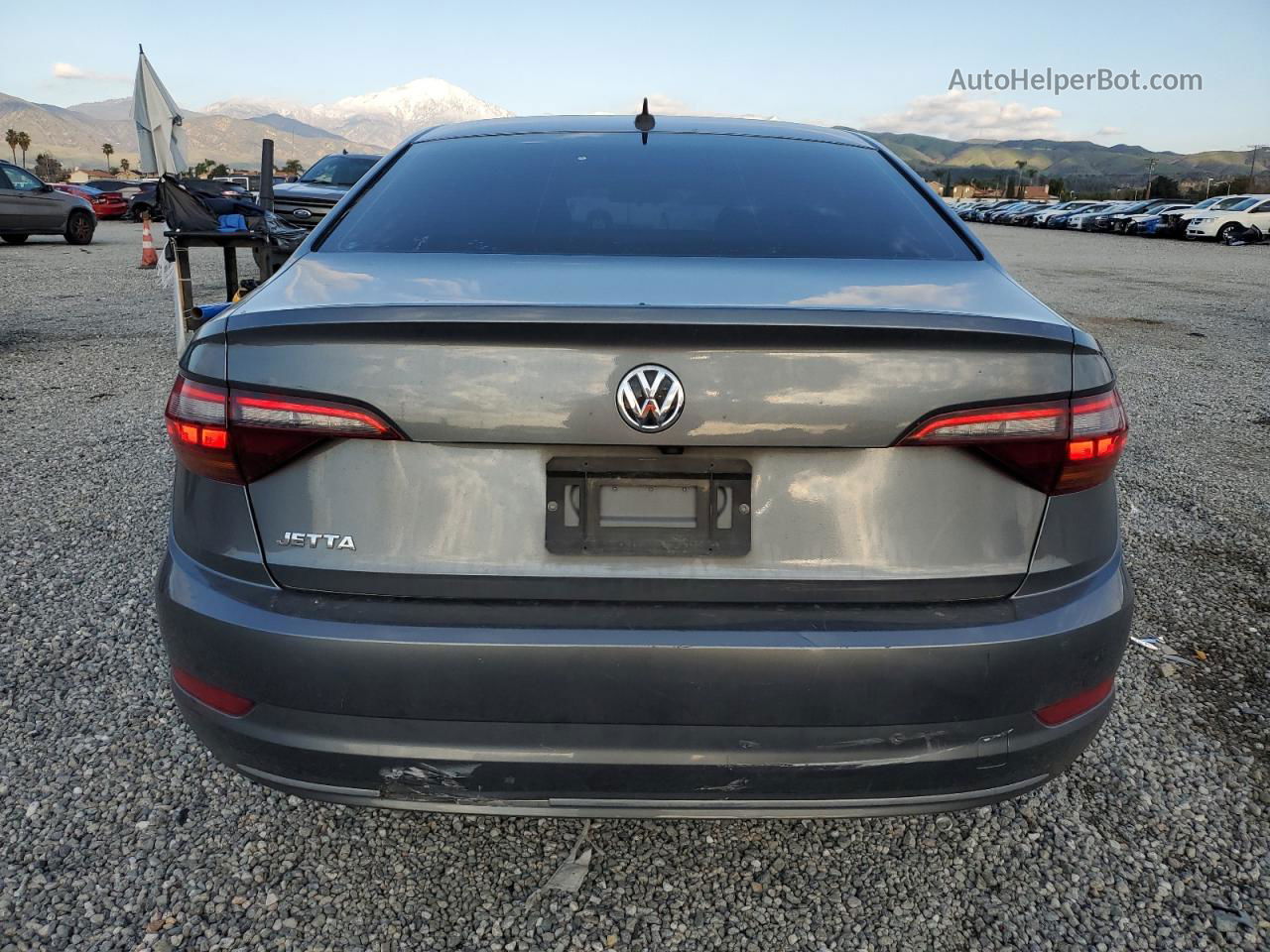 2019 Volkswagen Jetta S Gray vin: 3VWC57BU7KM023621