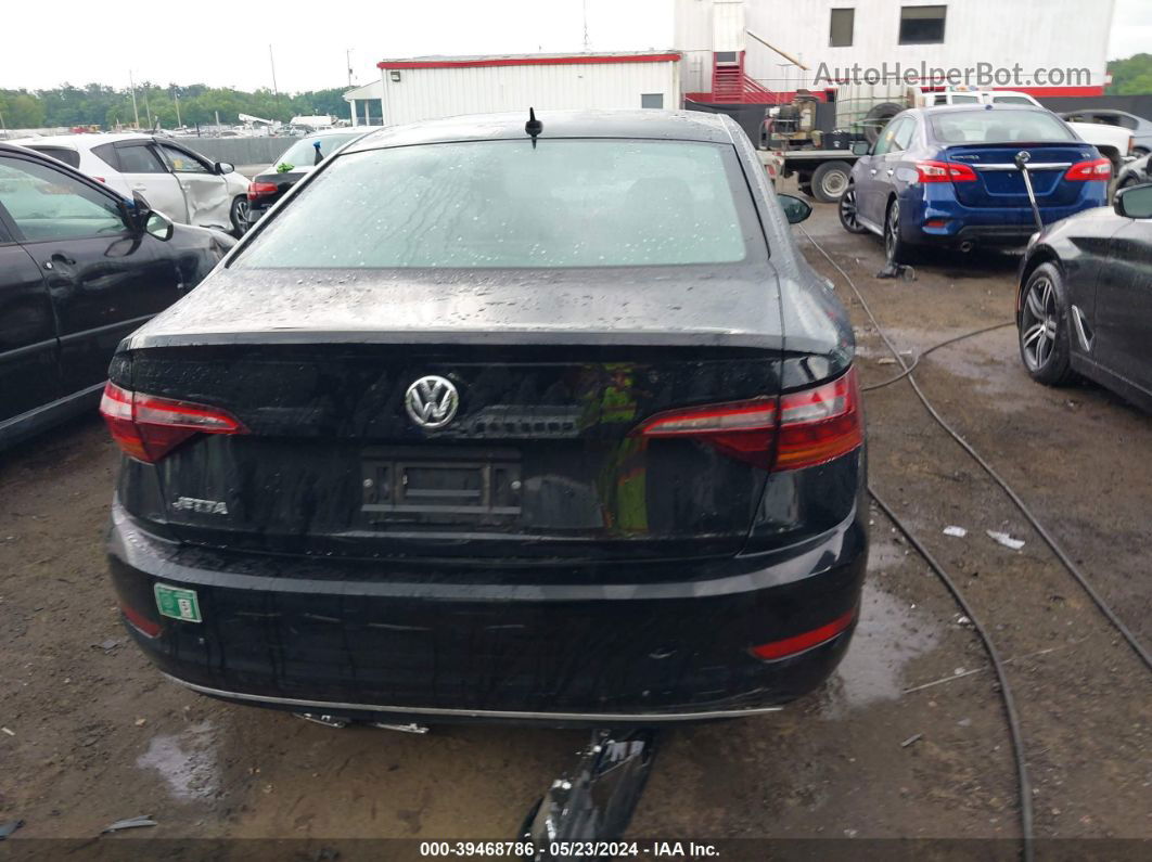 2019 Volkswagen Jetta 1.4t R-line/1.4t S/1.4t Se Black vin: 3VWC57BU7KM055971