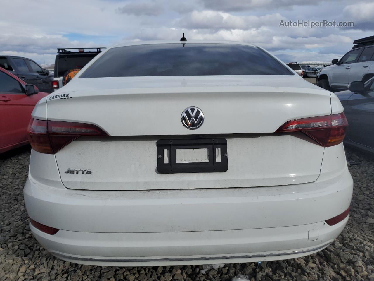 2019 Volkswagen Jetta S White vin: 3VWC57BU7KM060507