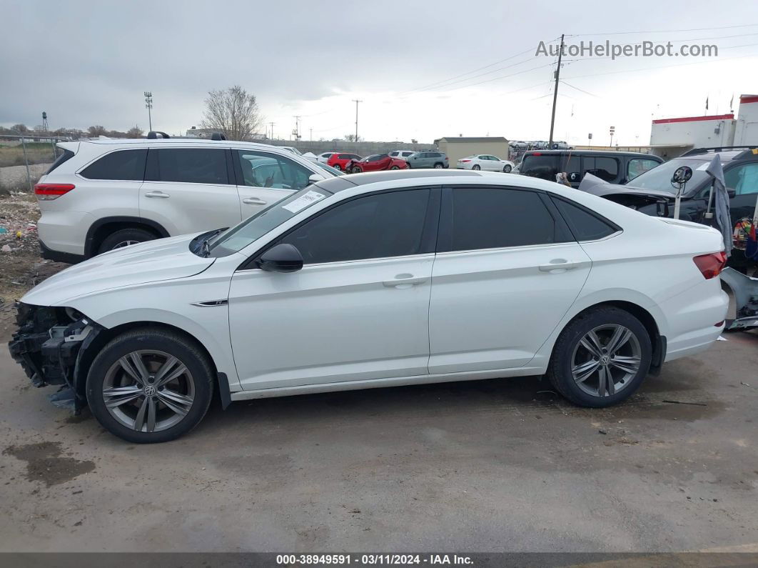 2019 Volkswagen Jetta 1.4t R-line/1.4t S/1.4t Se Белый vin: 3VWC57BU7KM063536