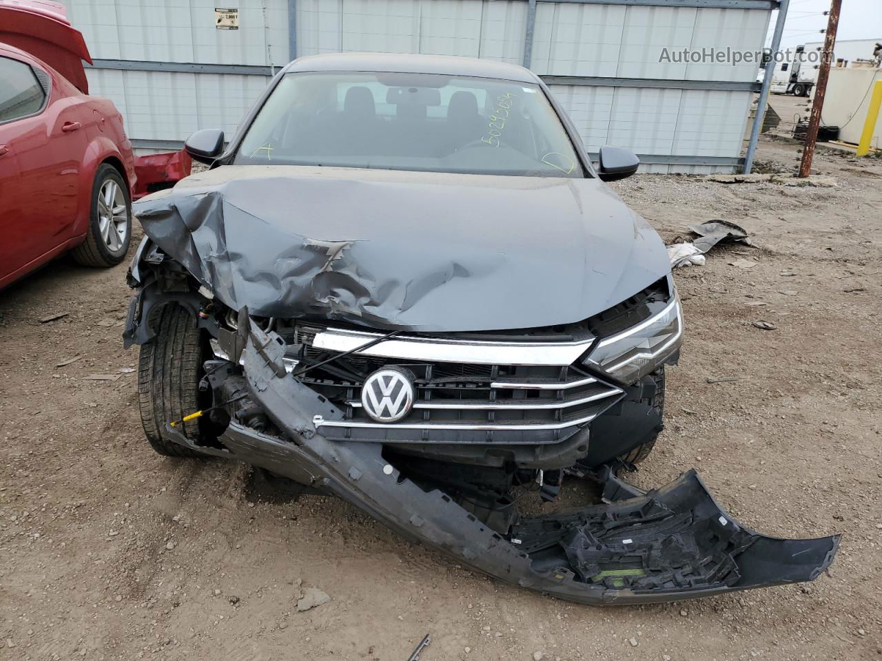 2019 Volkswagen Jetta S Серый vin: 3VWC57BU7KM066470