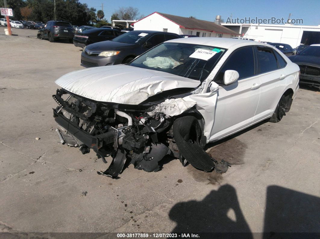 2019 Volkswagen Jetta 1.4t R-line/1.4t S/1.4t Se White vin: 3VWC57BU7KM075797