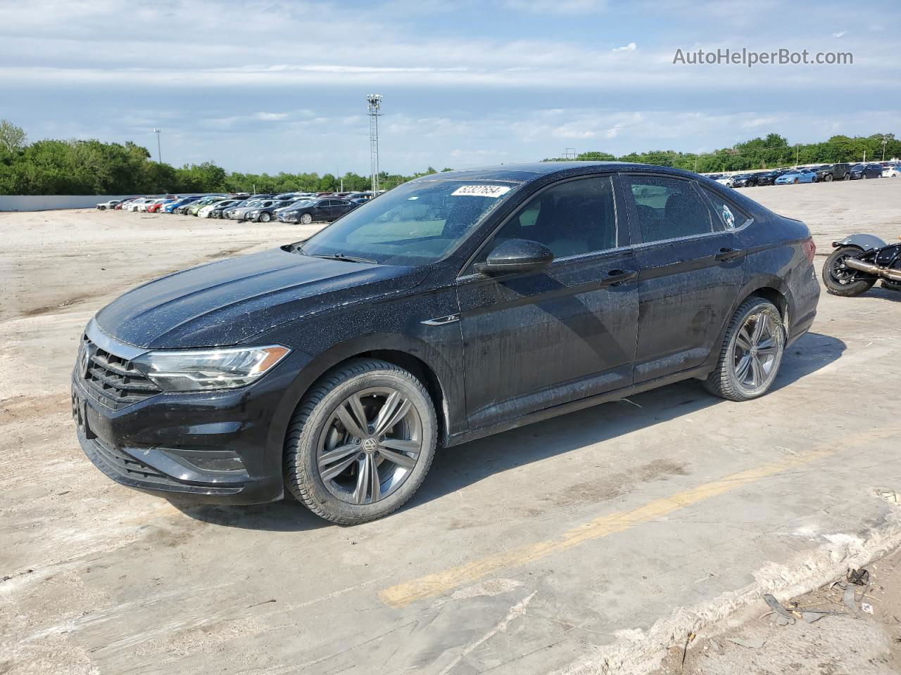 2019 Volkswagen Jetta S Black vin: 3VWC57BU7KM086962