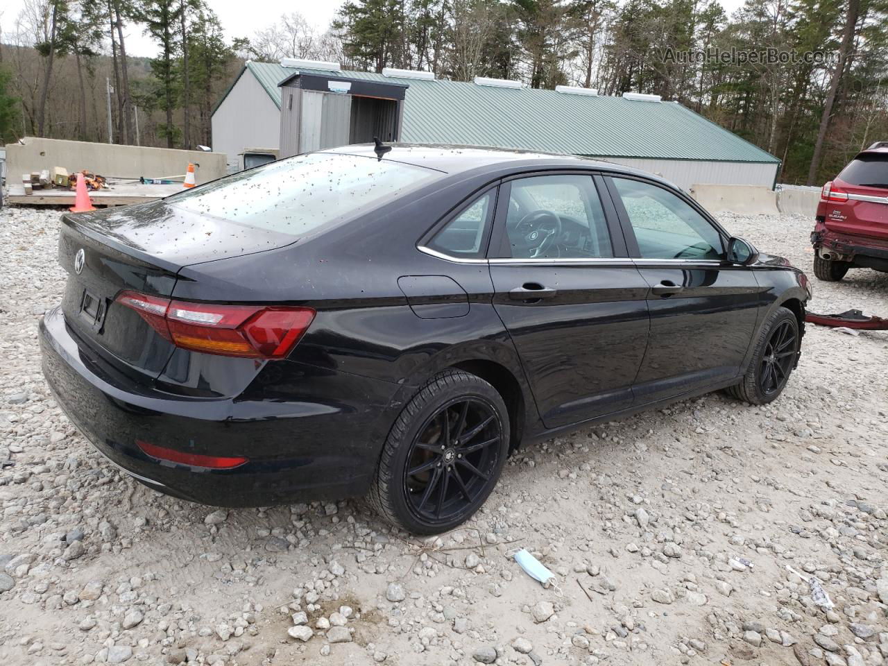 2019 Volkswagen Jetta S Black vin: 3VWC57BU7KM094768