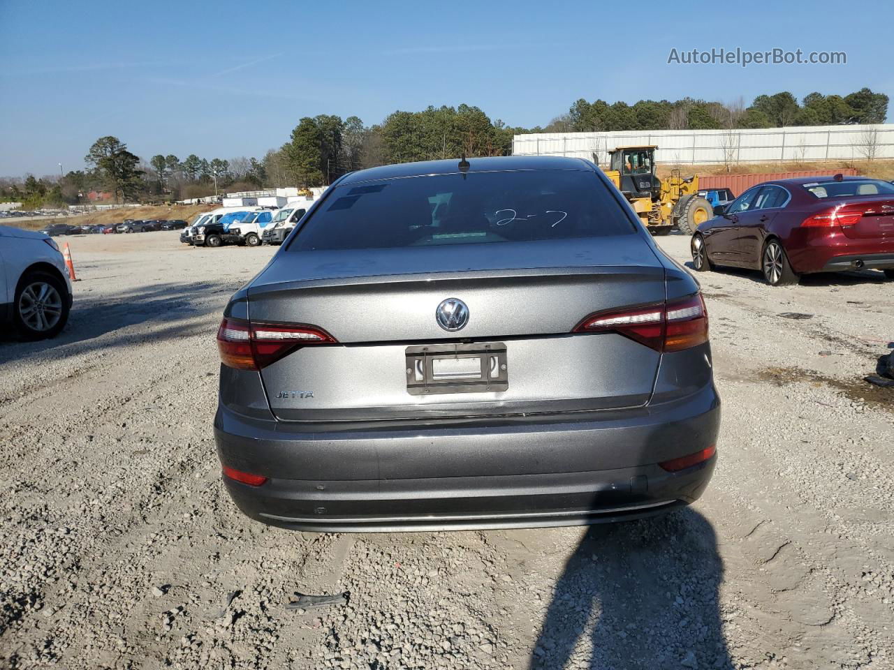 2019 Volkswagen Jetta S Gray vin: 3VWC57BU7KM095693