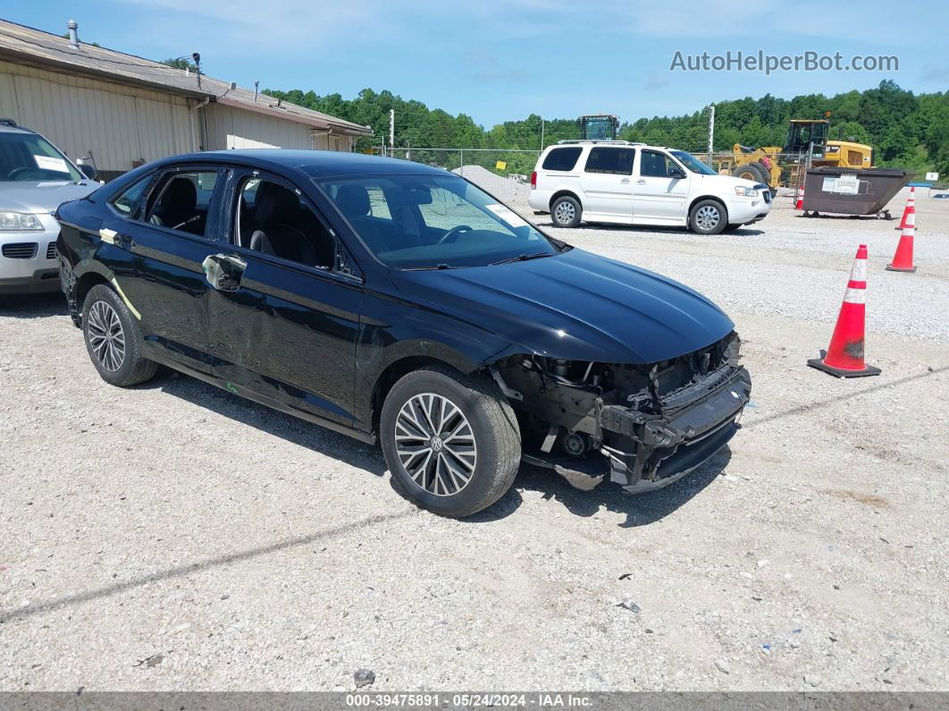 2019 Volkswagen Jetta 1.4t R-line/1.4t S/1.4t Se Black vin: 3VWC57BU7KM096553