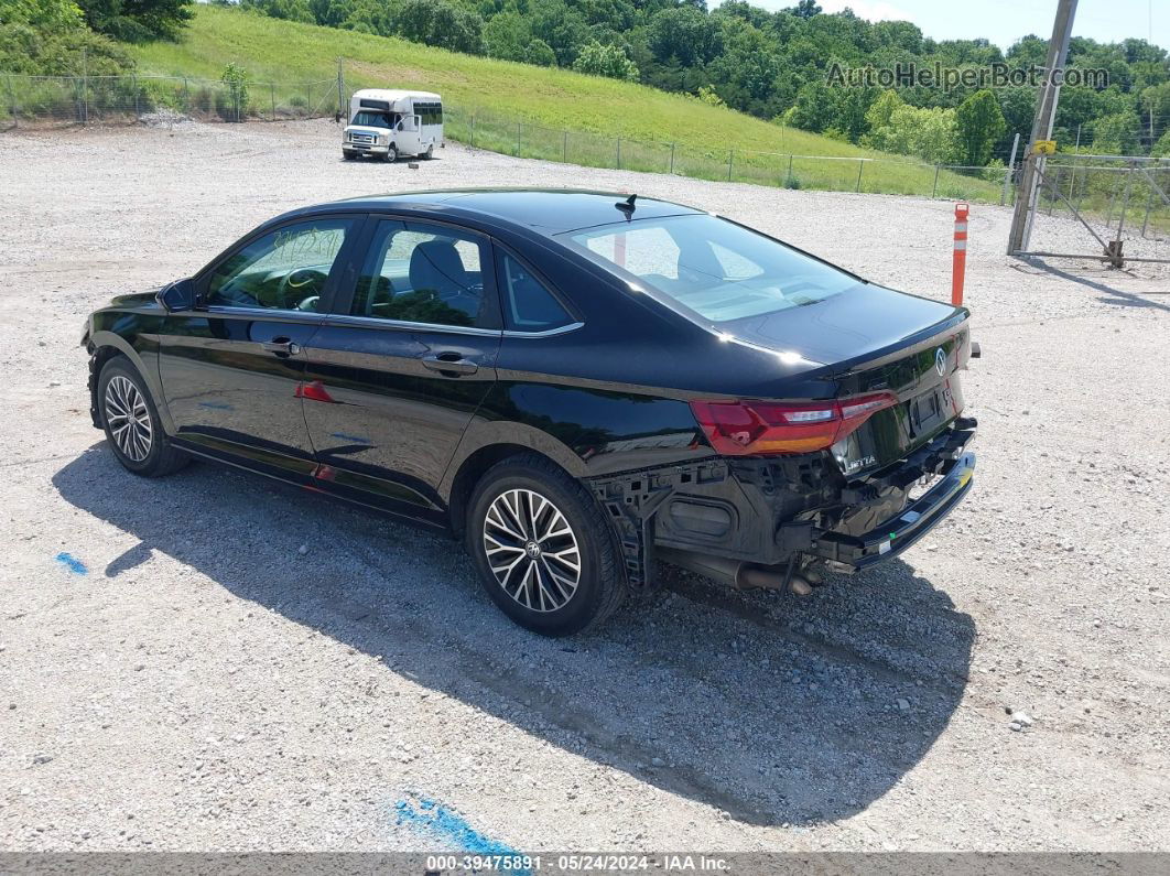 2019 Volkswagen Jetta 1.4t R-line/1.4t S/1.4t Se Black vin: 3VWC57BU7KM096553