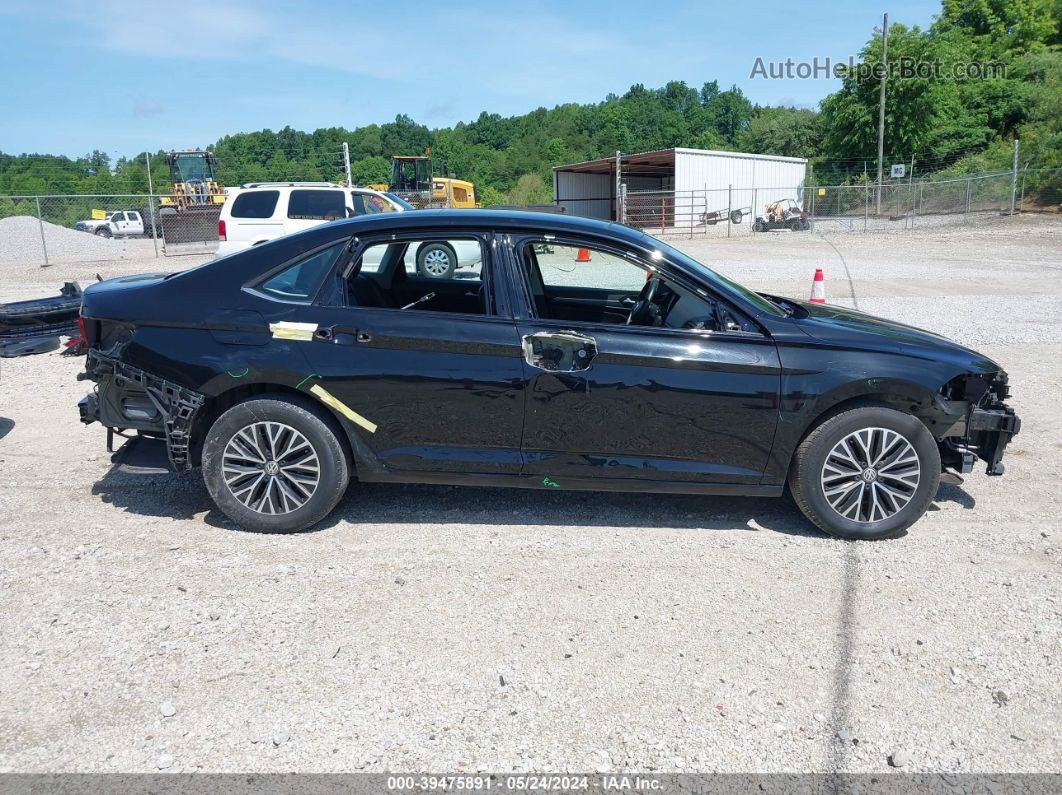 2019 Volkswagen Jetta 1.4t R-line/1.4t S/1.4t Se Black vin: 3VWC57BU7KM096553