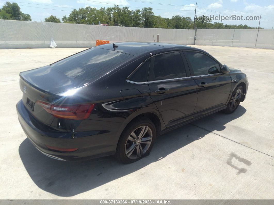 2019 Volkswagen Jetta 1.4t R-line/1.4t S/1.4t Se Black vin: 3VWC57BU7KM104960