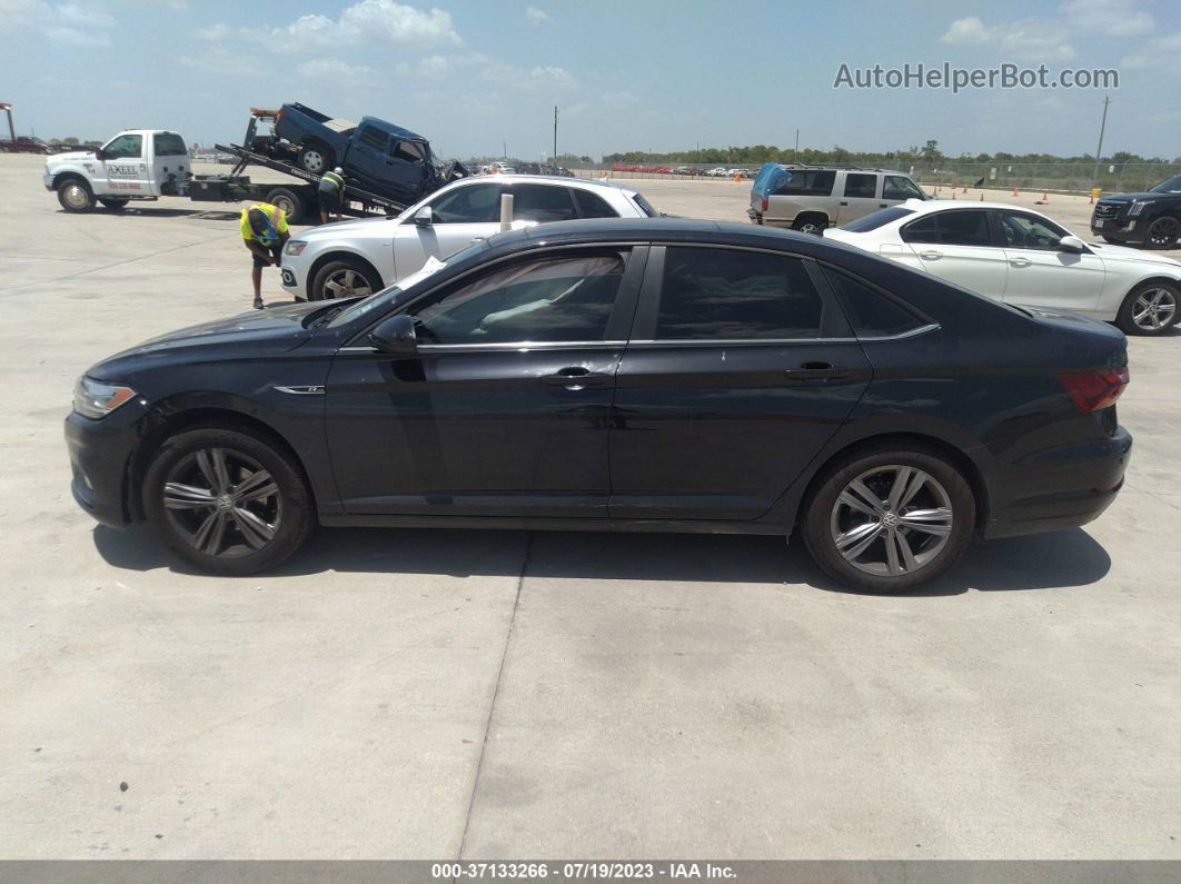 2019 Volkswagen Jetta 1.4t R-line/1.4t S/1.4t Se Black vin: 3VWC57BU7KM104960