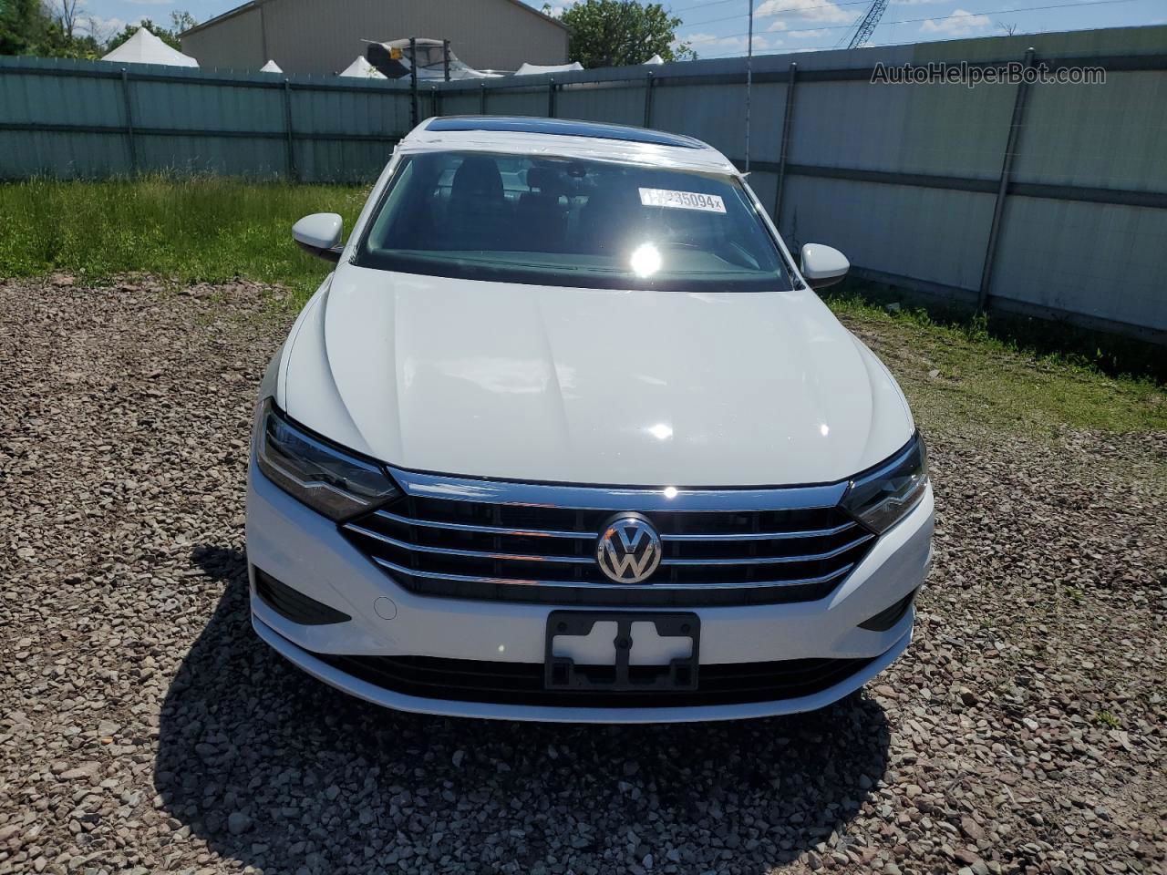 2019 Volkswagen Jetta S White vin: 3VWC57BU7KM120771