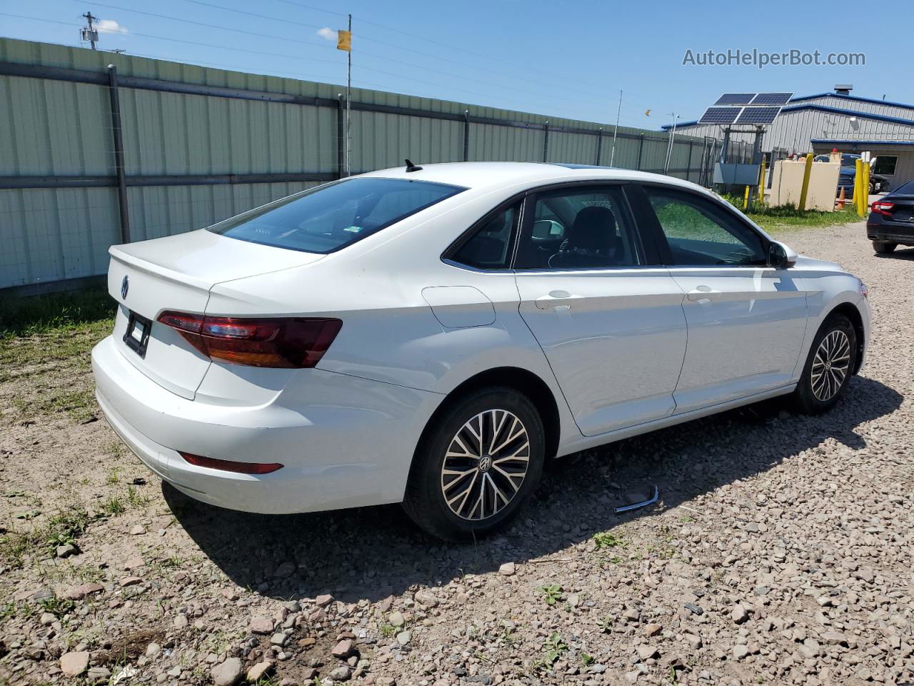 2019 Volkswagen Jetta S White vin: 3VWC57BU7KM120771