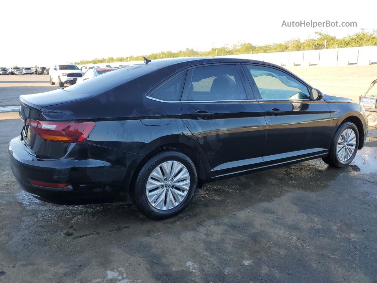 2019 Volkswagen Jetta S Black vin: 3VWC57BU7KM164401