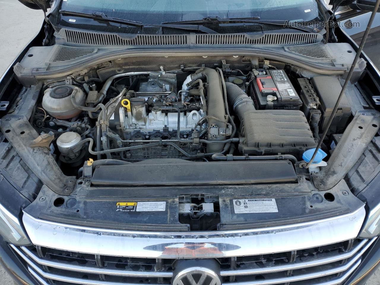 2019 Volkswagen Jetta S Black vin: 3VWC57BU7KM164401
