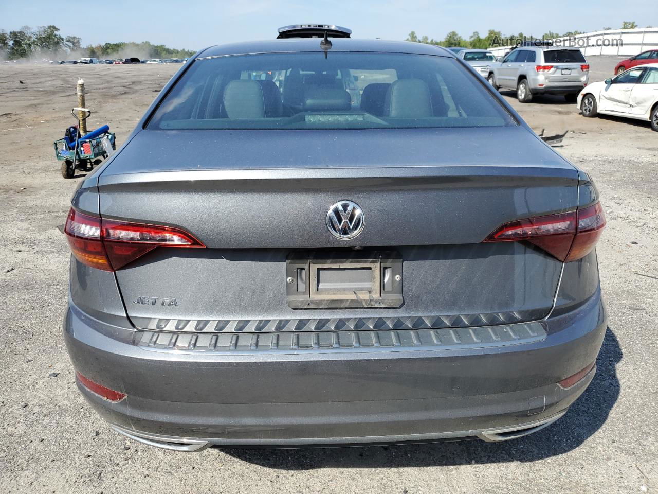 2019 Volkswagen Jetta S Gray vin: 3VWC57BU7KM197785