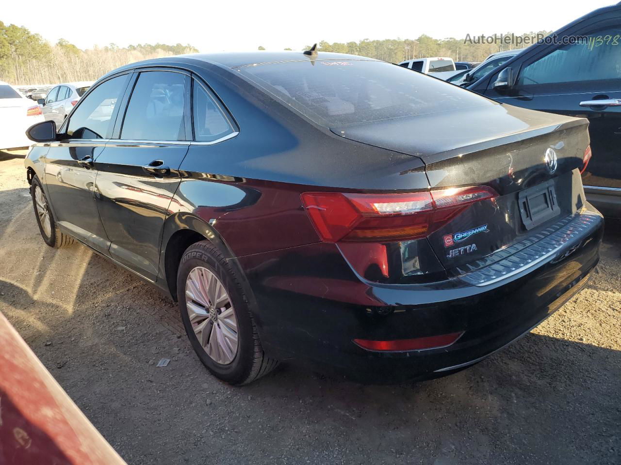 2019 Volkswagen Jetta S Black vin: 3VWC57BU7KM198676