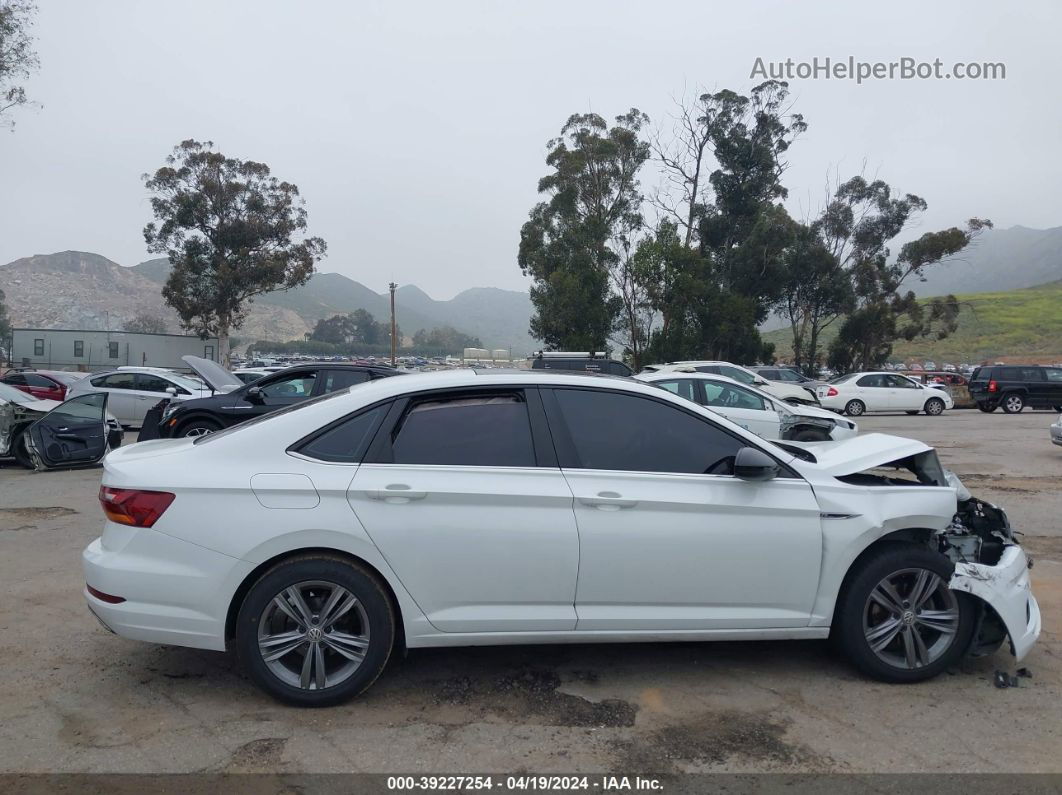 2019 Volkswagen Jetta 1.4t R-line/1.4t S/1.4t Se White vin: 3VWC57BU7KM202791