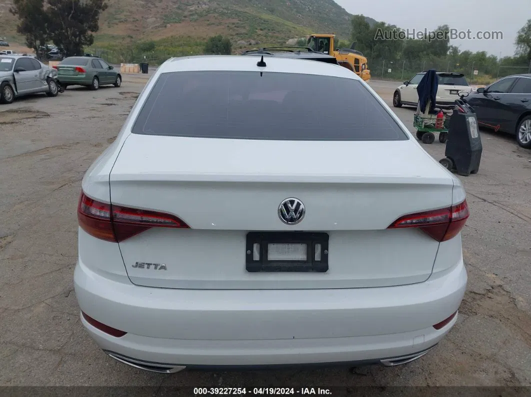 2019 Volkswagen Jetta 1.4t R-line/1.4t S/1.4t Se White vin: 3VWC57BU7KM202791