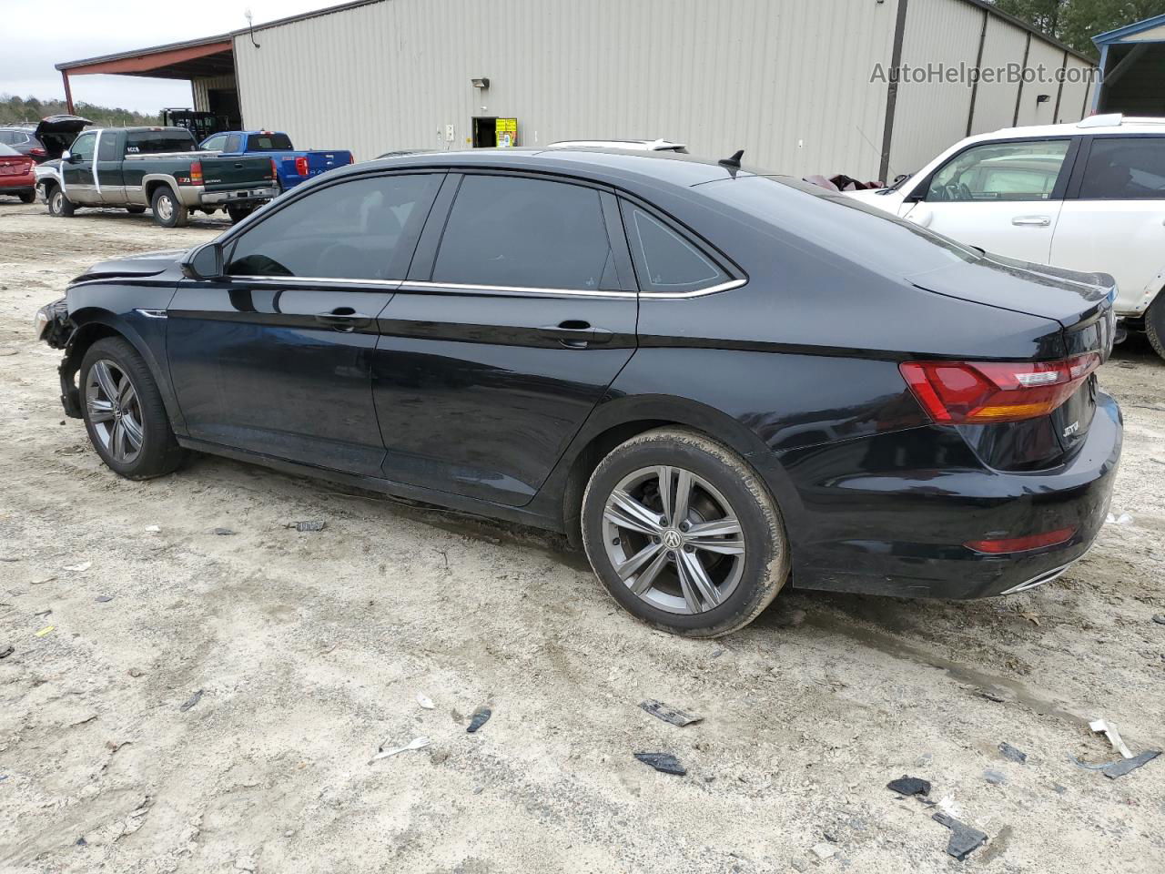 2019 Volkswagen Jetta S Black vin: 3VWC57BU7KM236911