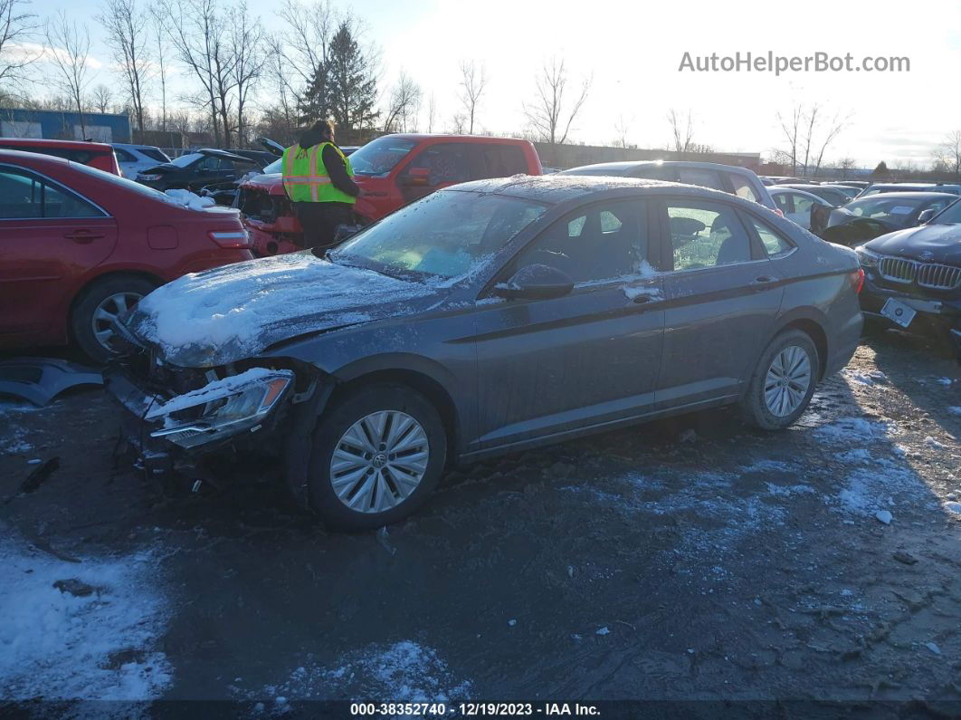 2019 Volkswagen Jetta 1.4t R-line/1.4t S/1.4t Se Gray vin: 3VWC57BU7KM262067