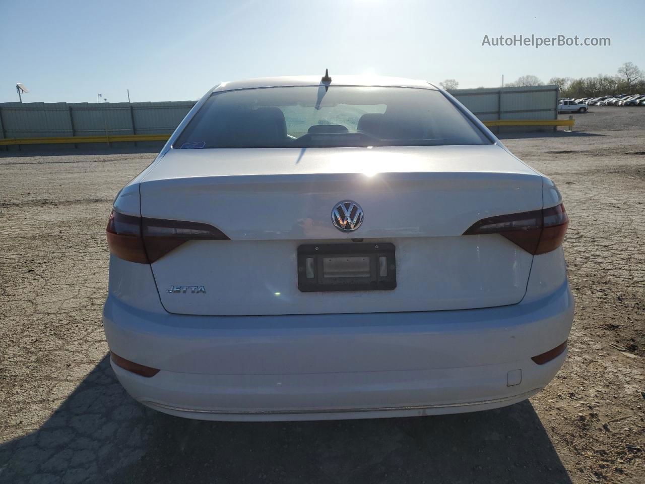 2019 Volkswagen Jetta S White vin: 3VWC57BU8KM004916